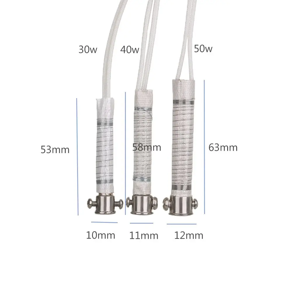 Durable Soldering Iron Heating Element Replacement - 30/40/60W Metalworking Accessory