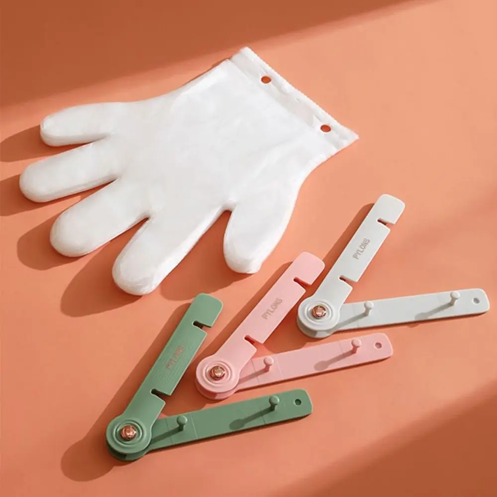 Disposable Glove Holder Organizer Wall Mounted With 100PCS Gloves, New Kitchen Gadgets Disposable Food Gloves Holder 5
