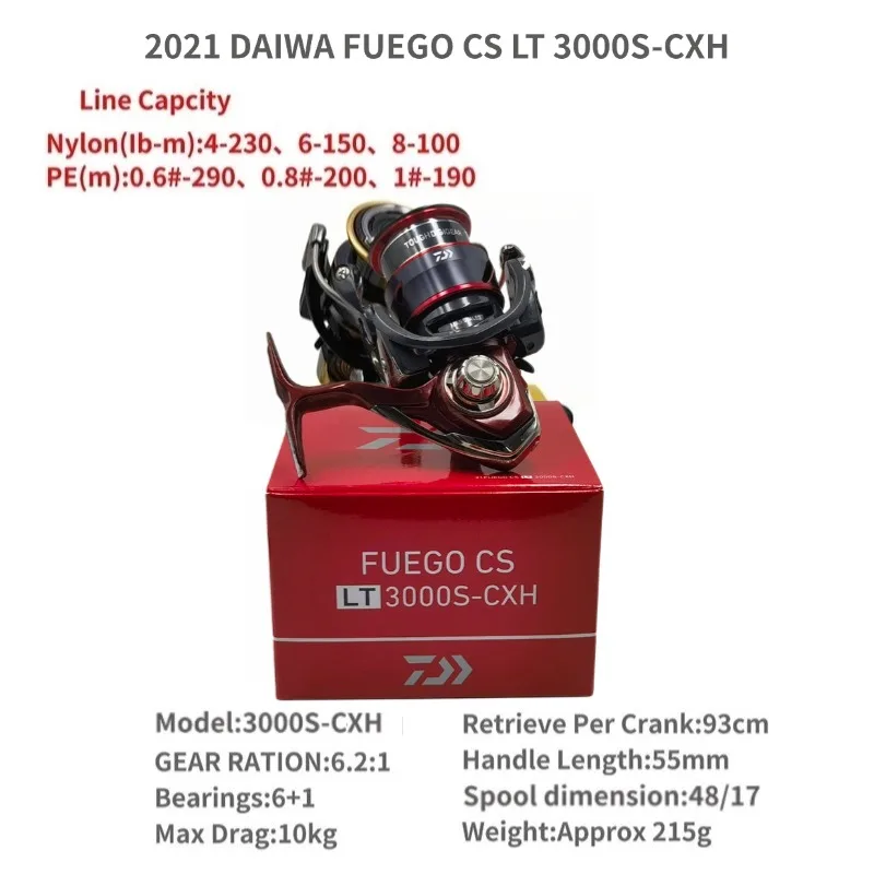 送料無料】新品未使用！日本未発売！DAIWA Fuego cs lt 2000S-XH