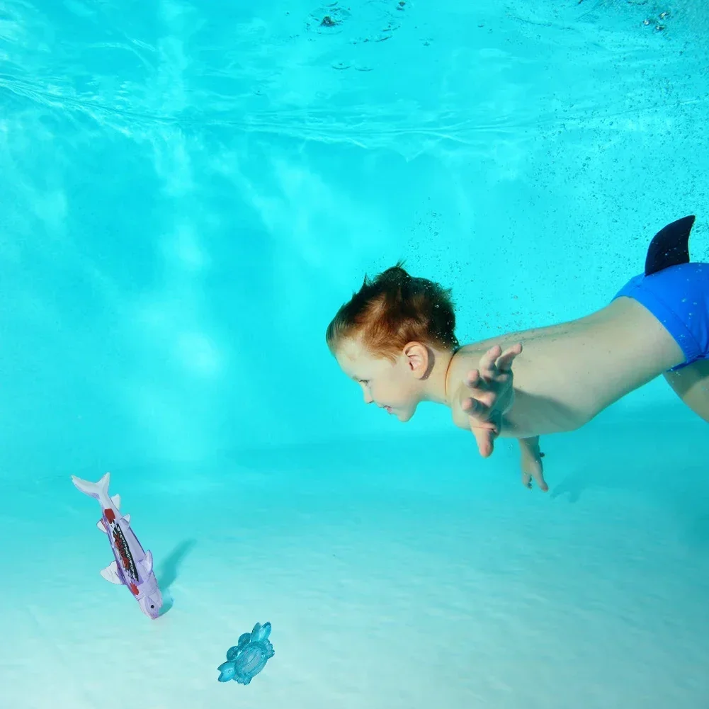 Water Sports Swim Thru Rings Diving Doors Seaweeds Swimming Pool Toys Octopus Dolphin for Summer Activities and Outdoor Games