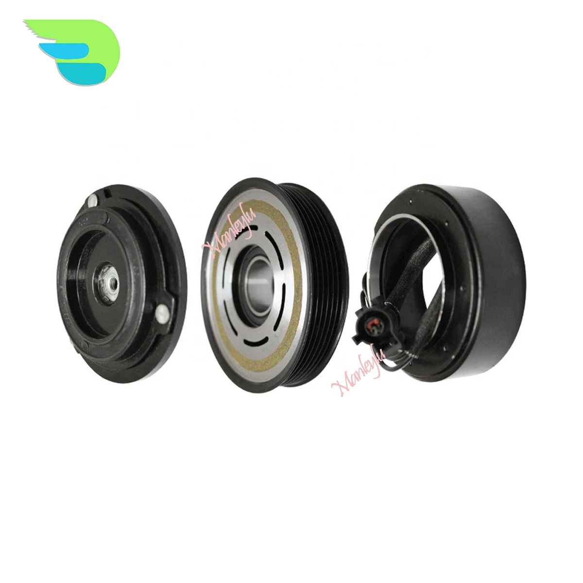 AC A/C Compressor Clutch Pulley PV6 for FORD ESCAPE 2.3 MAZDA TRIBUTE 2