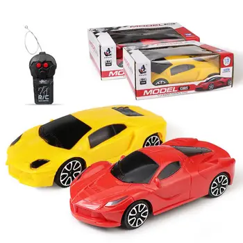 1PC Simulation Remote Control Car Random Color Model Electric 2-way Rc Sports Car Toy For Boys Girls Birthday Gifts Random Color 1