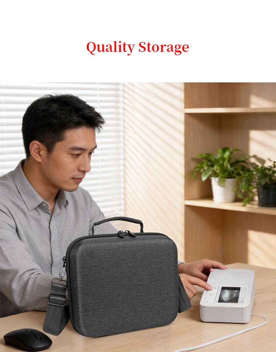 Hard EVA Storage Case for Canon SELPHY CP1500 CP1300 Printer Protect Box CP1200 CP910 CP900 Printer Portable Travel Carrying Bag