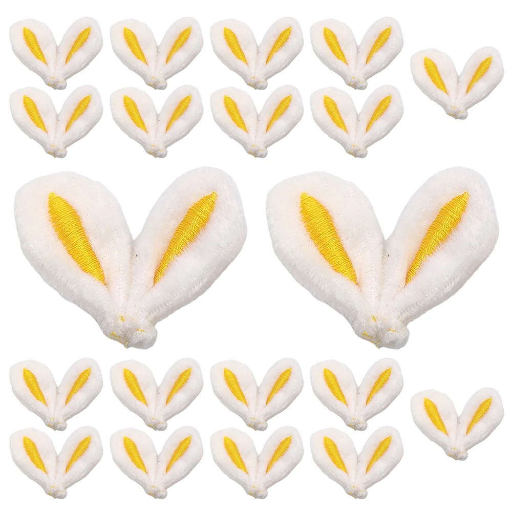 

20/30pcs Cartoon Rabbit Ear Hairpin Hair Clip DIY Craft Making Materials Easter Bunny Ears Headwear Accessories