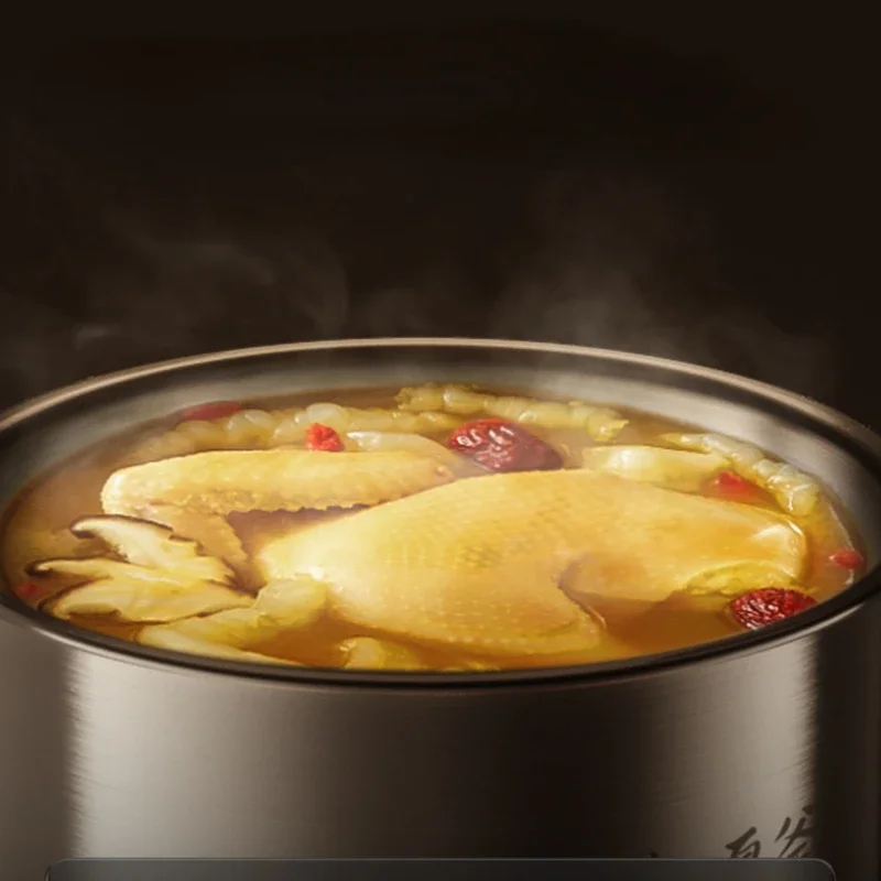 Jiuyang Electric Pressure Cooker Household 5L Capacity 0 Coated Stainless Steel Double Bile Wear-resistant Pressure Cooker 4