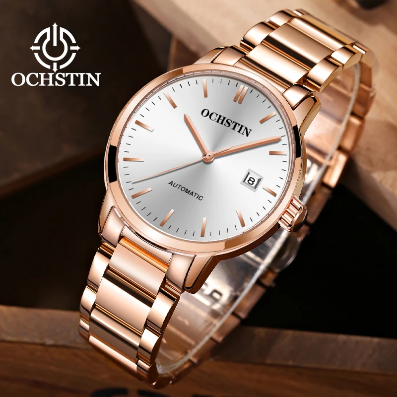 Ochstin New 2024 Master Series Personalized Trendy Waterproof Watch with Mechanical Movement Men's Mechanical Watch