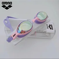 ARENA Professional Anti-Fog HD Swimming Women Adjustable Silicone Swim EYEWEAR Goggles Leak Proof Protection Glasses Men