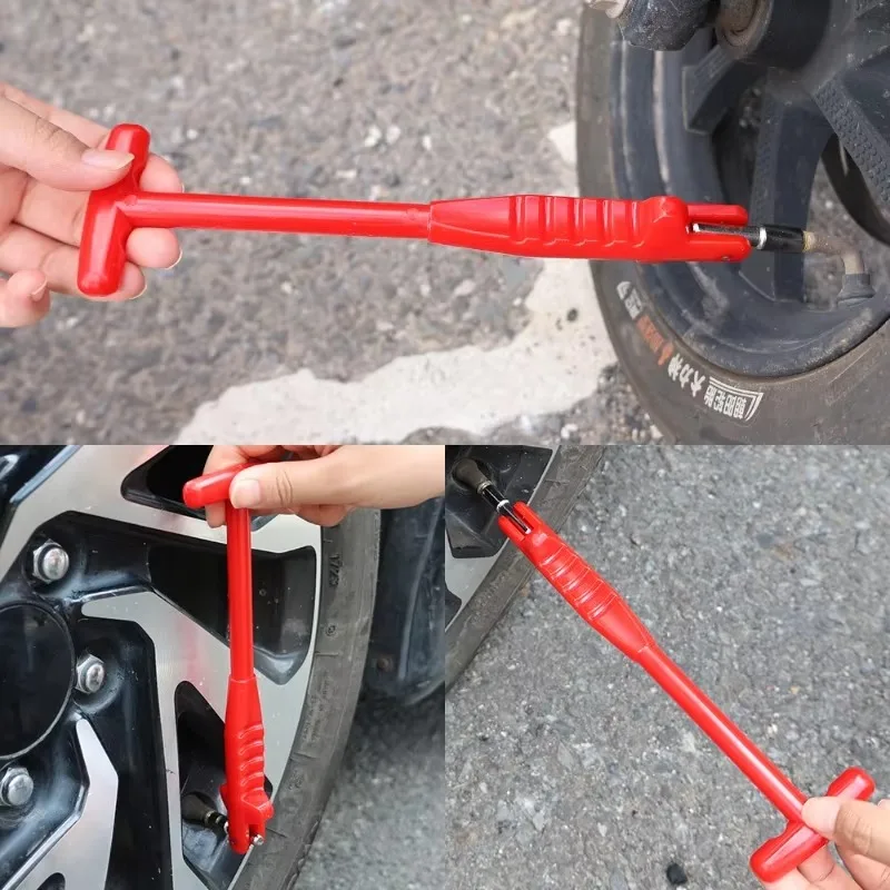Car Tire Valve Stem Puller Tube Metal Tire Repair Tools Metal Car Puller Wheel Remover Installer Repair Accessories