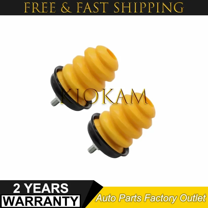 Rear Axle Rubber Shock Absorber Bump Stop Bumper Spring Front Arm 2Pcs for Chevy Silverado 1500 GMC Sierra 15712438 15153958