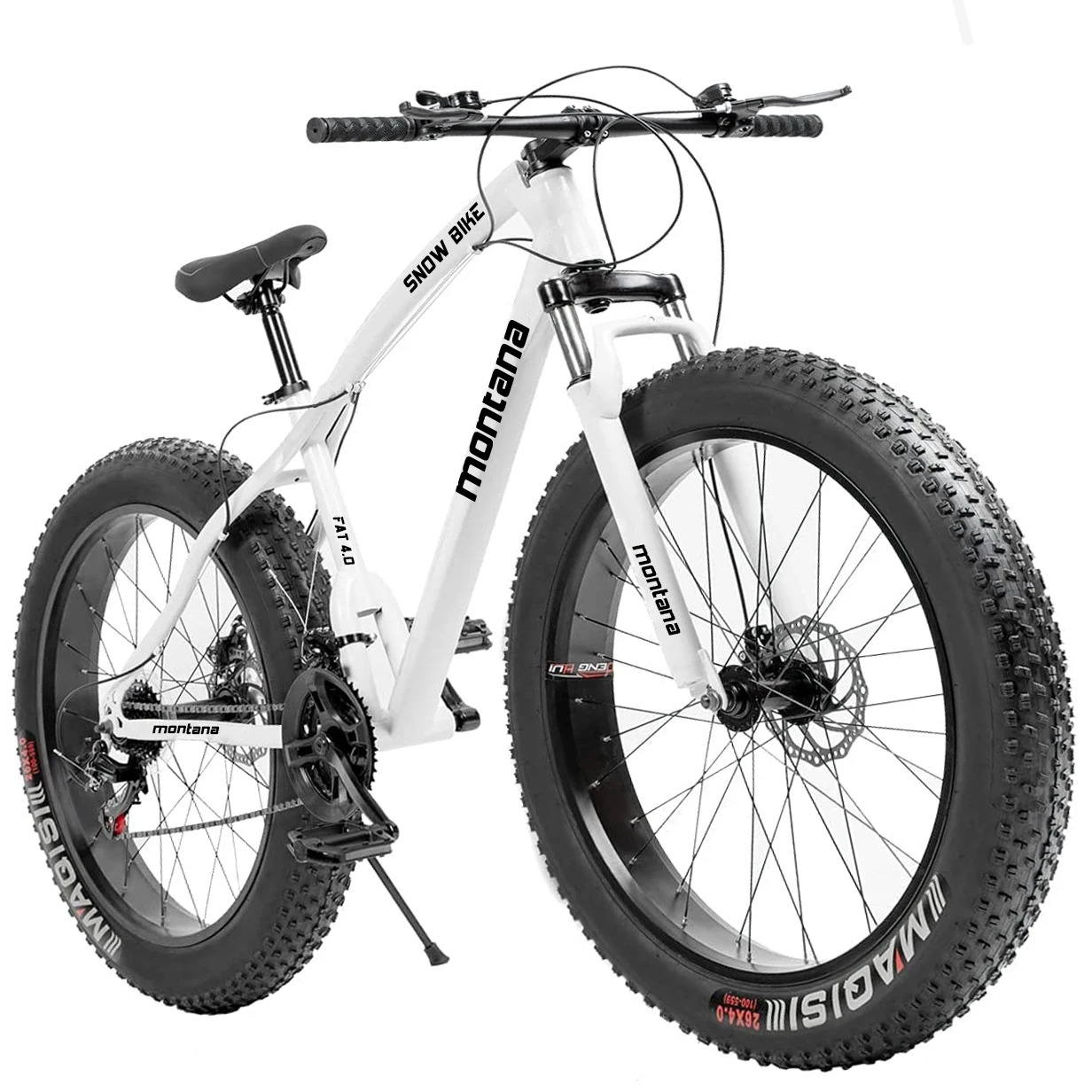 Factory Price Fat Bicycle Disc Brake 26 Inch 4.0 Fat Tyre Bicycle 21 ...
