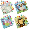 Cribe Baby Rattles Toys Animals Recognize Soft Cloth Book For Babies Story Baby Book Infant Educational Develop Toys 0 24 Months 1