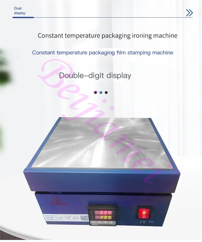 Hot Film Packaging Machine Commercial Plastic Cosmetic Box Sealing Heat Shrink Packer Machines Gift Box Poker Sealer 5
