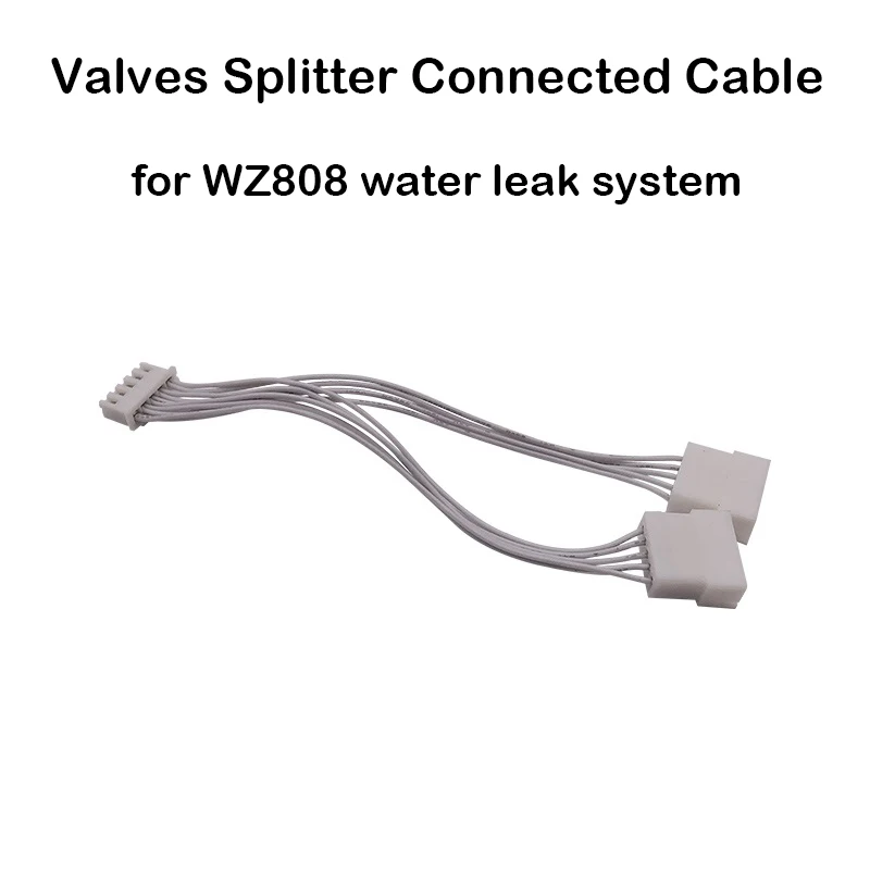 

5pin Valves Connected Cable for Connect 2pcs Smart Valves to the Same Controller at the Same Time for WLD-808 Water Leak System