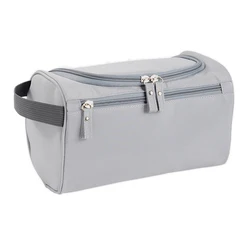 Waterproof Hanging Travel Toiletry and Cosmetic Organizer with Large Capacity (GRAY)