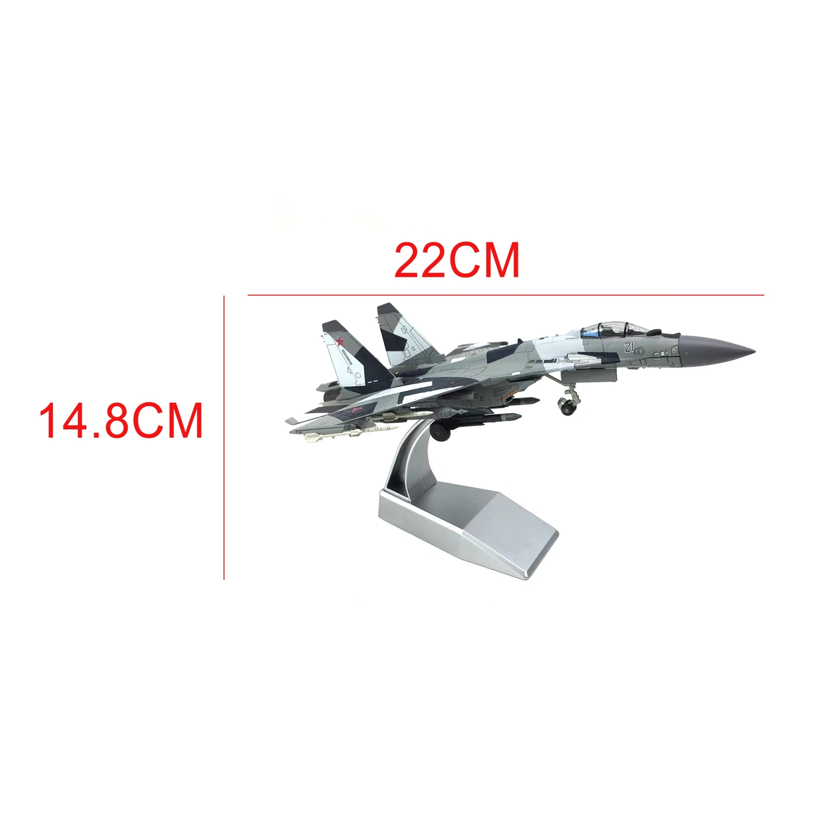 1/100 Sukhoi SU-35 Metal Plane Model With Display Stand Collectibles Airplane Room Decoration Boy Gift 2
