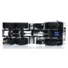 LESU RC 1/14 Tractor Truck 6x6 Model Radio Control Car Painted Assembled Metal Chassis with Light Sound System Smoking THZH1837 6