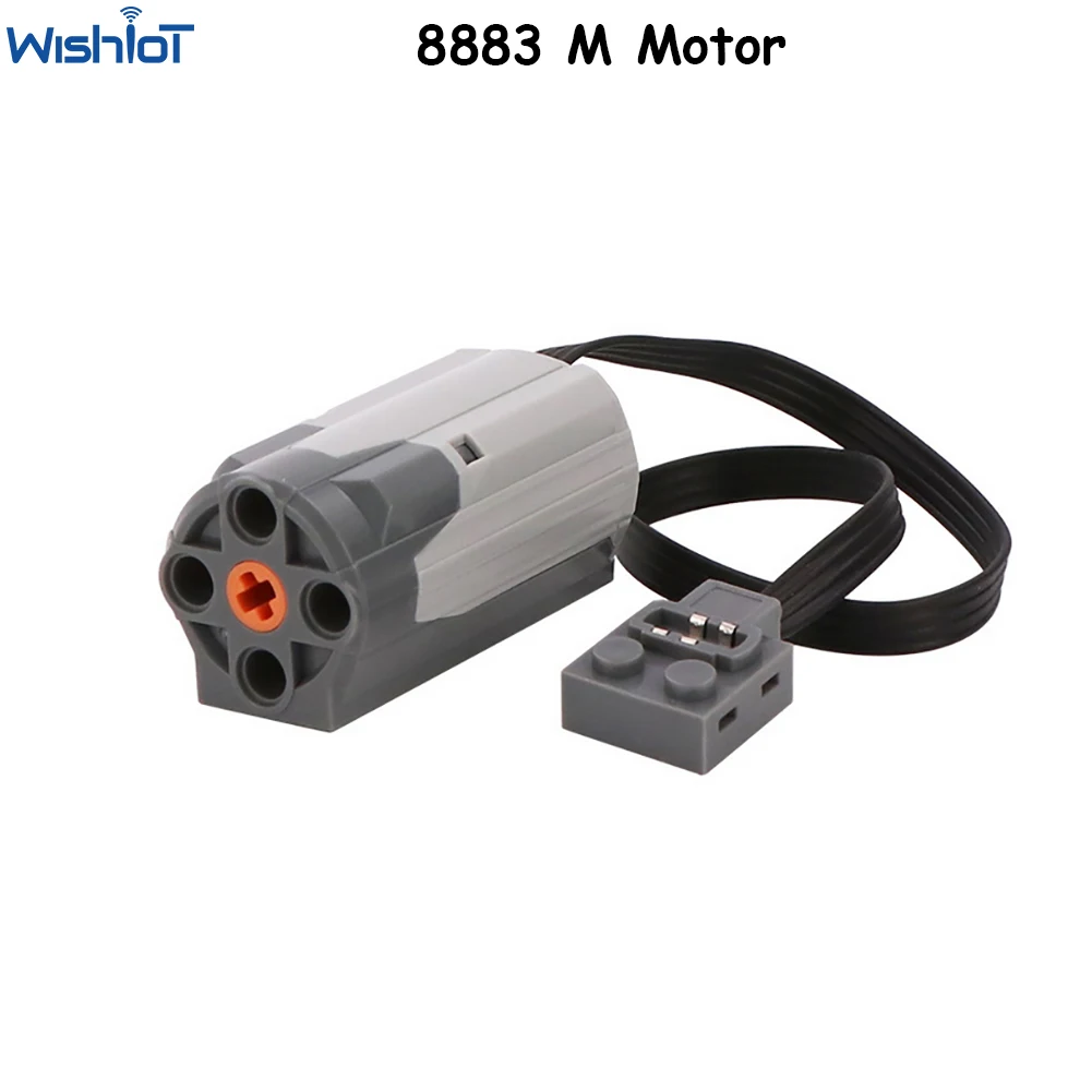 

High-Technic Power Functions Parts 8883 M Motor legoeds-compatible MOC Electric Assembled Building Blocks Accessories Car Toy