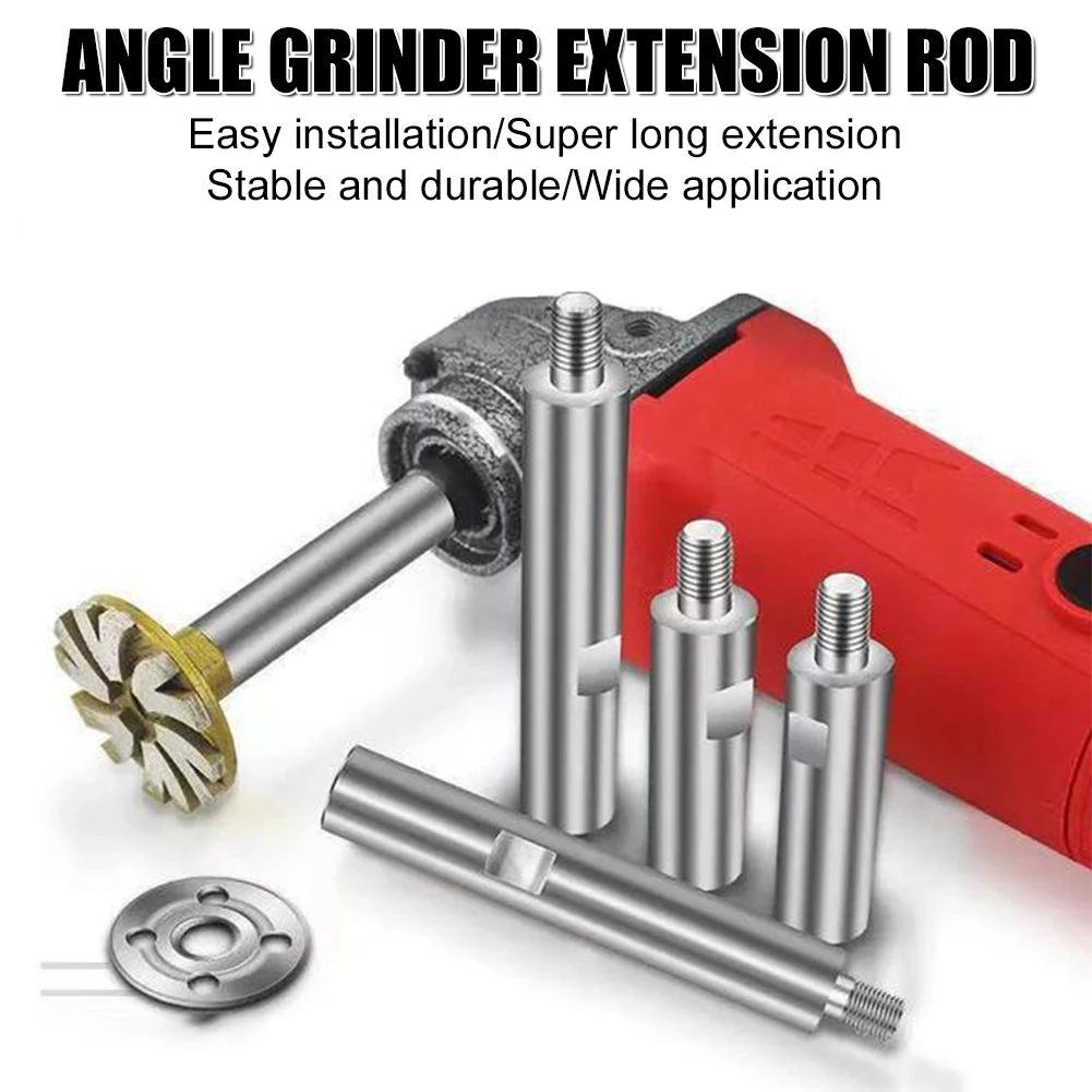 3Pcs Angle Grinder Extension Connecting Rod Durable 80mm Rotating