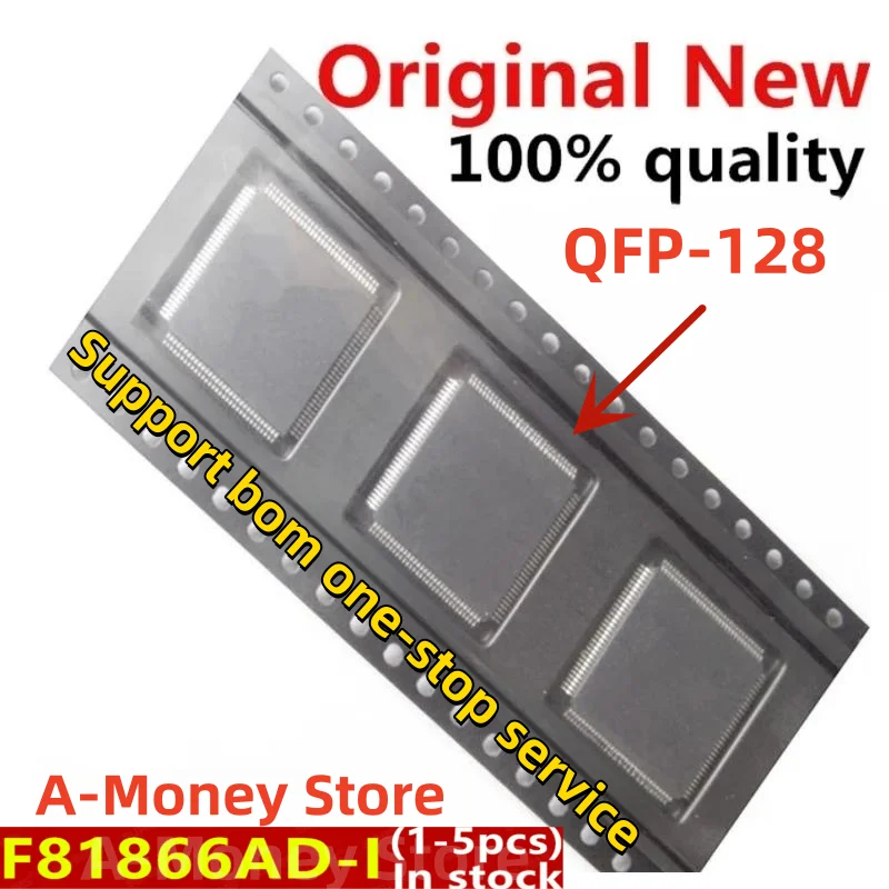 (1-5pcs)F81866AD-1 F81866AD-I QFP-128