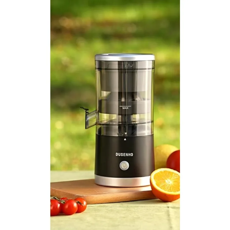 DUSENHO,Electric Juicer Rechargeable - Citrus Juicer Machines with USB and  Cleaning Brush Portable Juicer for Orange, Lemon, Grapefruit