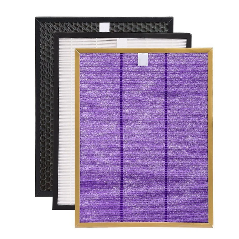 

Primary Filter HEPA Filter And Activated Carbon Filter Set For AC4002 AC4004 AC4012 Air Purifier Parts