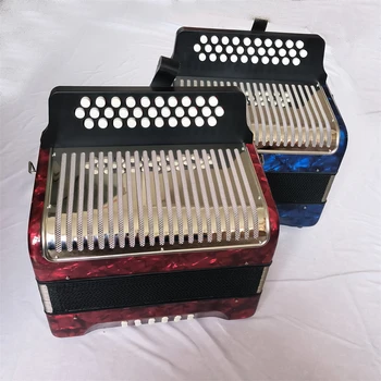 31 Key 12 Bass, 31 Buttons 12 Bass Button Accordion, Bayan Accordions with ABS case