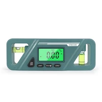 Digital Spirit Level & Protractor Neodymium Magnets Bright LCD Display Horizontal & Vertical Bubble Level for Industry 1