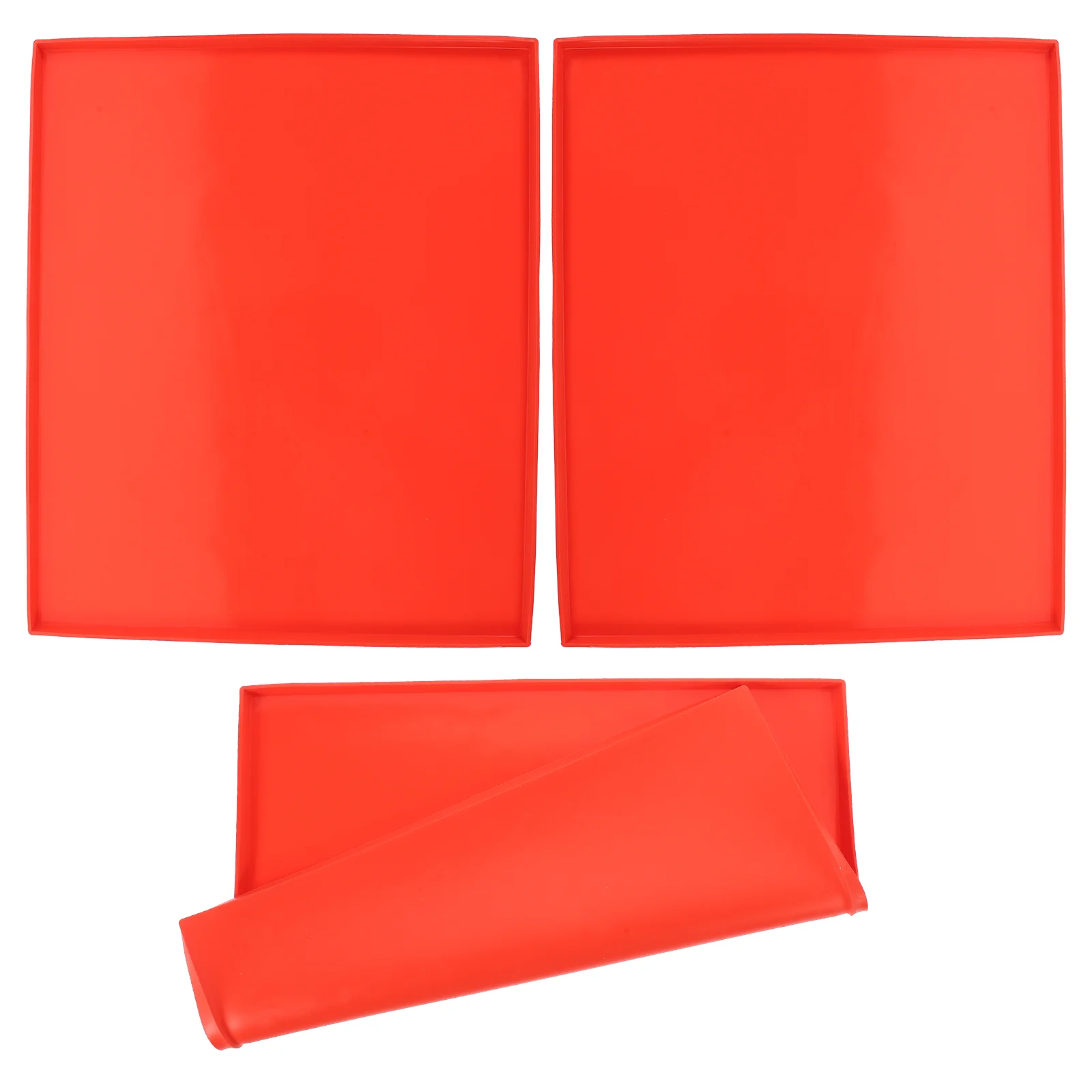 

3 Pcs Dryer Silicone Mat Non Stick Mats Food Dehydrator Pad Dehydrators for Liner Trays Bakeware