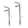 2/6Pcs Plant Support Pile Stand Semicircle Frame Fixed Rod Holder Gardening Arrangement Flower Vine Climbing Bracket Bonsai Tool 6