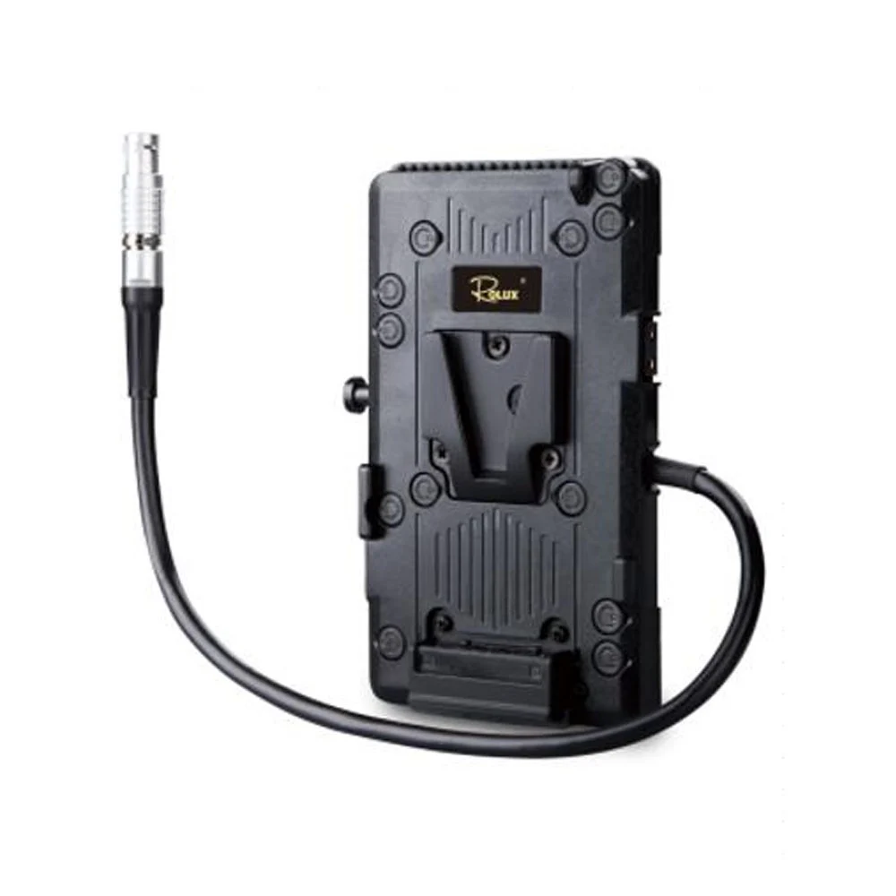 Rolux V-Mount Lock Adapter Piastra Batteria D-Tap Alimentatore Per Canon C300 Mark Ii