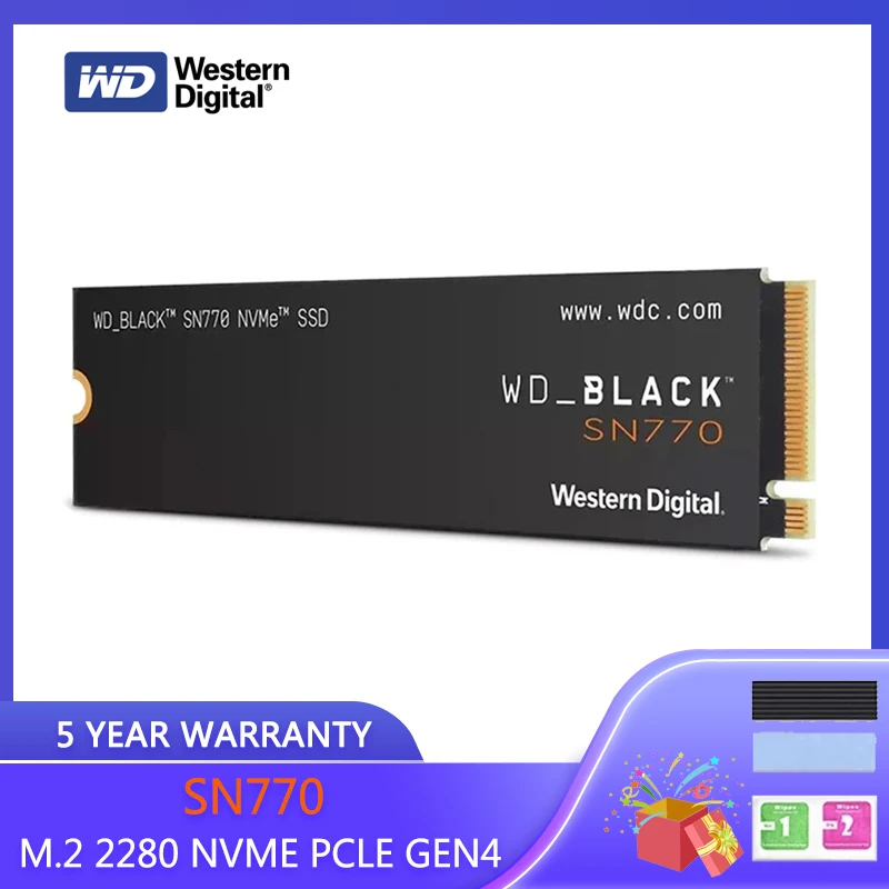 WD Black SN770 1TB NVMe M.2 SSD