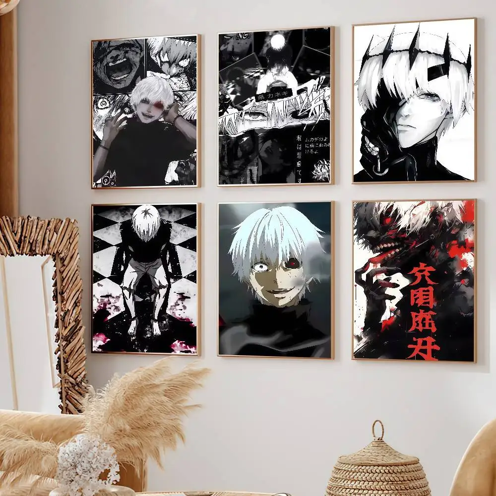Anime Tokyo Ghoul Cool Canvas Art Poster