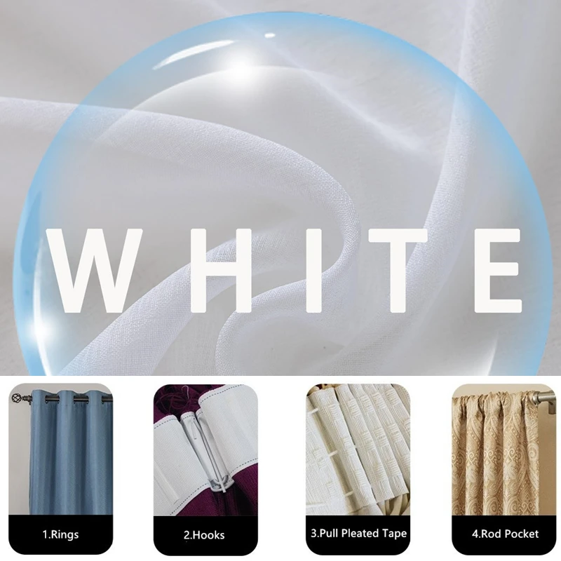 500CM Height Custom Made Sheer Curtains Faux Linen 400CM Bedroom 450CM Length Living Room High Ceiling Extra Long Tulle Curtains - Image 6