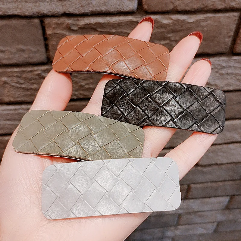 

Новинка, модный аксессуар из искусственной кожи в полоску для женщин, аксессуары для девушек, головные уборы оптом