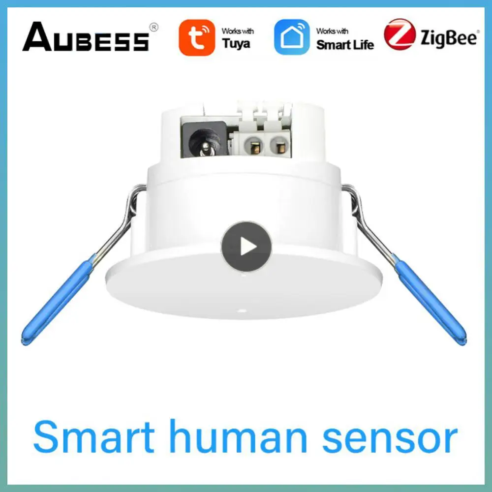 Tuya 무선 인간 mmWave 존재 센서 감지기, 와이파이 스마트 라이프 모션 센서, 조도 및 거리 감지