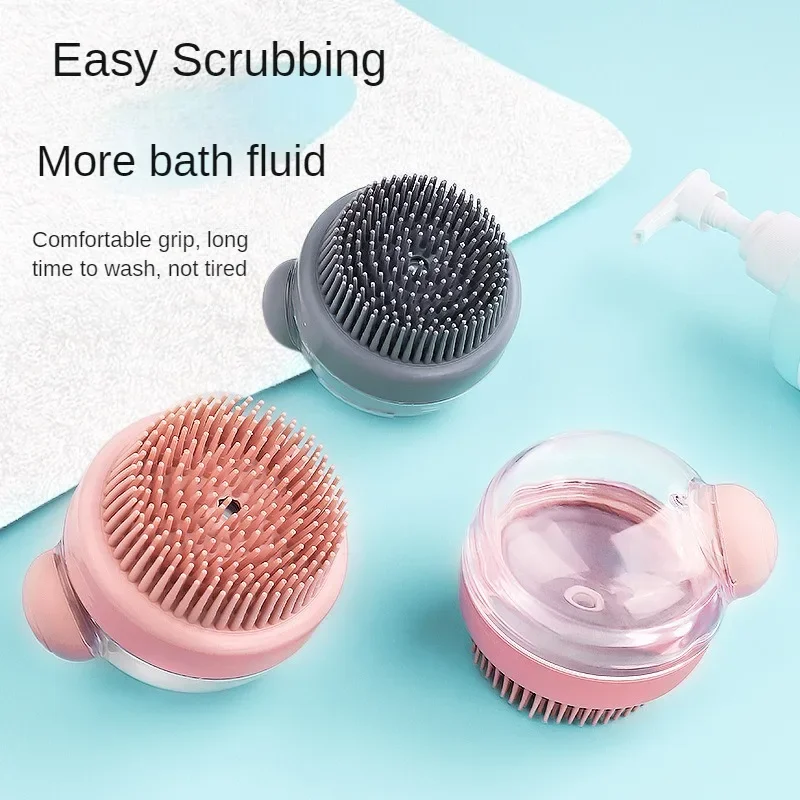 New Automatic Filling Comfortable Shampoo Brush Cleaning Massage Bath Scrub Body Brush Hair Washing Comb Bath SPA Shower Brush intelligent electric massage shampoo bed barber shop hairdressing automatic water circulation fumigation head treatment bed