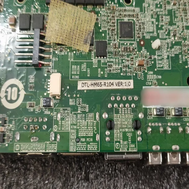 DTL-HM65-R104 VER: 1.0 Карта процессора промышленной материнской платы протестирована, работает 3