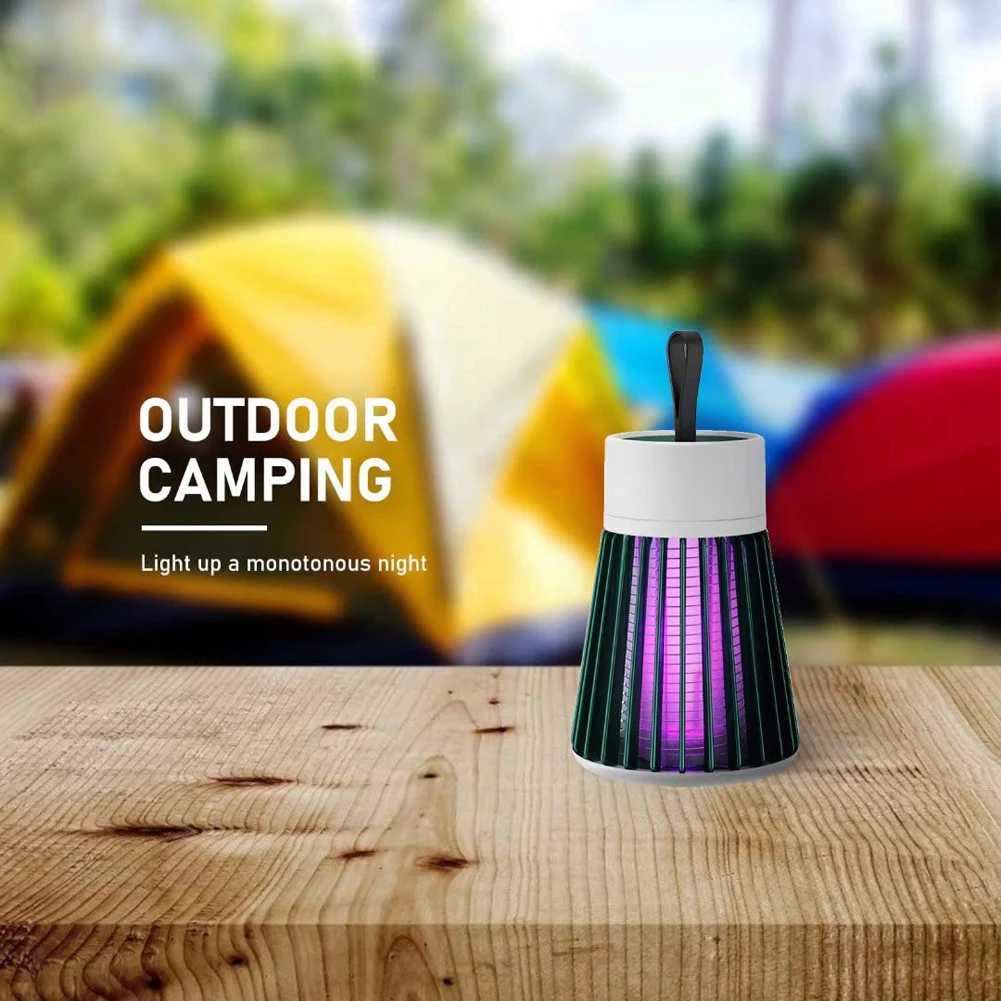 USB Rechargeable Portable Night Light Mosquito Killer Lamp Bedroom Living Room Outdoor Camping