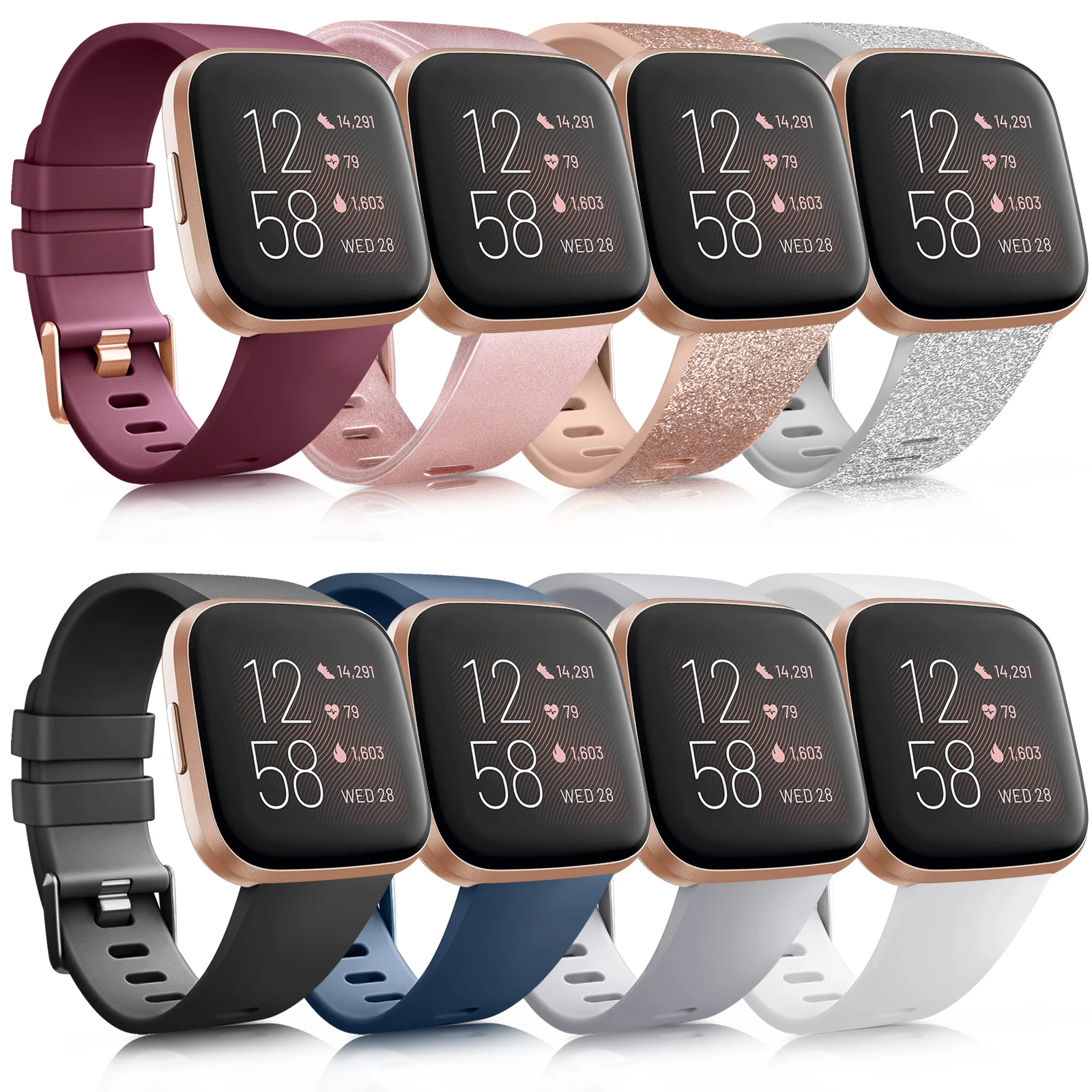 Новый ремешок для Fitbit Versa 2 мягкий Браслет Lite часов | Наручные часы