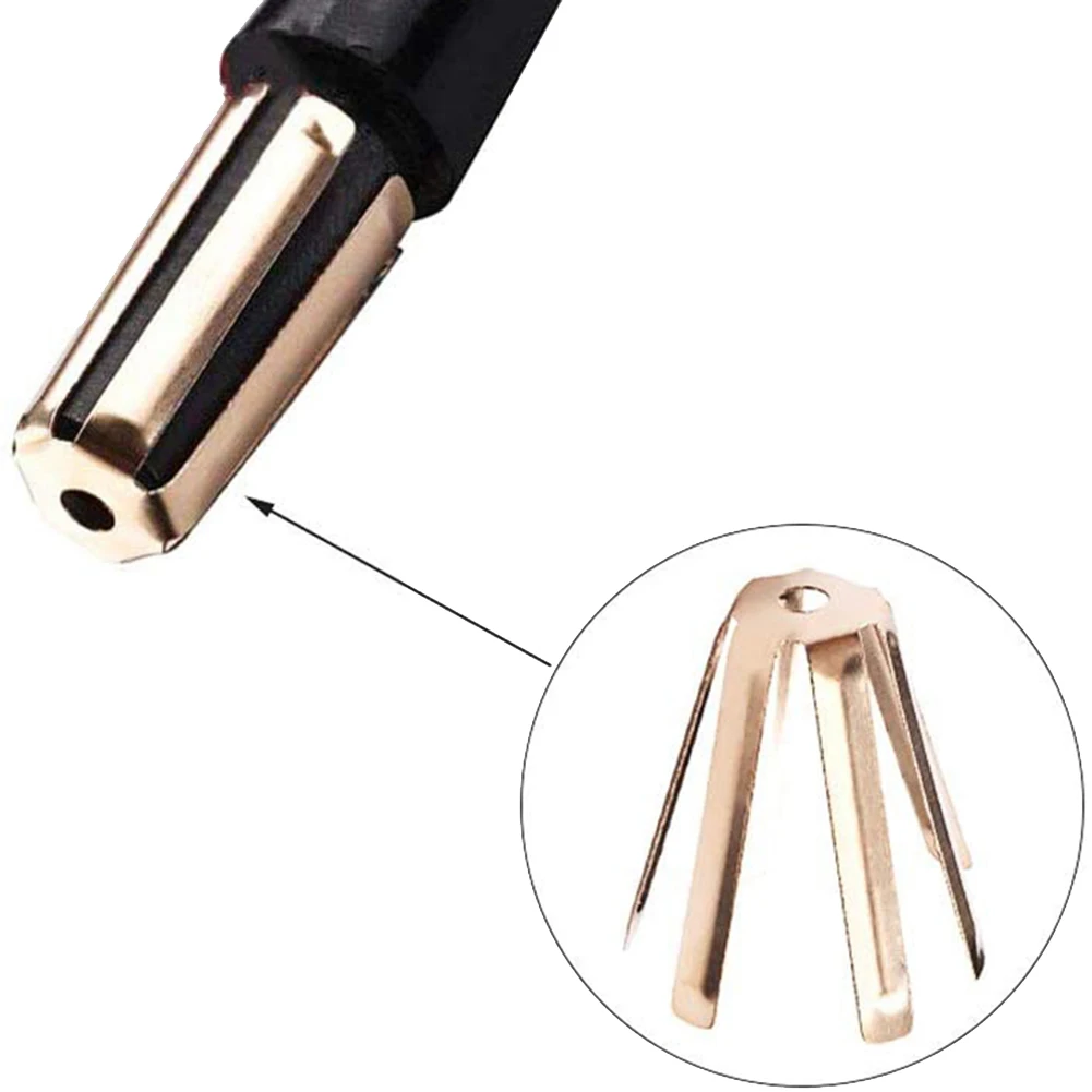 20Pcs Universal Brass Golf Adapter Spacer Shims Fit 0.335 Golf Shafts Shim Adapter Golfing Club Shafts Accessories 5