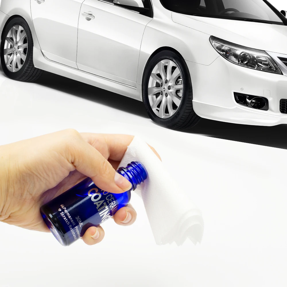 9H Car Ceramic Coat Super Hydrophobic Glass Liquid Coating Car Paint Care Solution Anti-scratch Fluid Care Polishing Agent