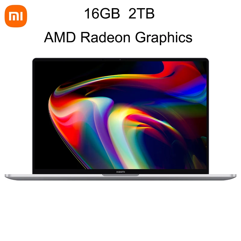 Xiaomi-Ordinateur portable Pro Netbook d'origine, 14 pouces, écran 2.5K 120Hz, AMD Ryzen R7 5800H, 16 Go, 512 Go SSD 9