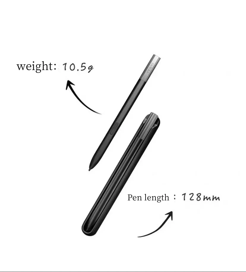 Stylus Pen Touch Pen Writing Pen OPPO Pen stylus for OPPO Find N3/N2/N5 mobile phone folding screen Smooth Writing Comfortable Hold