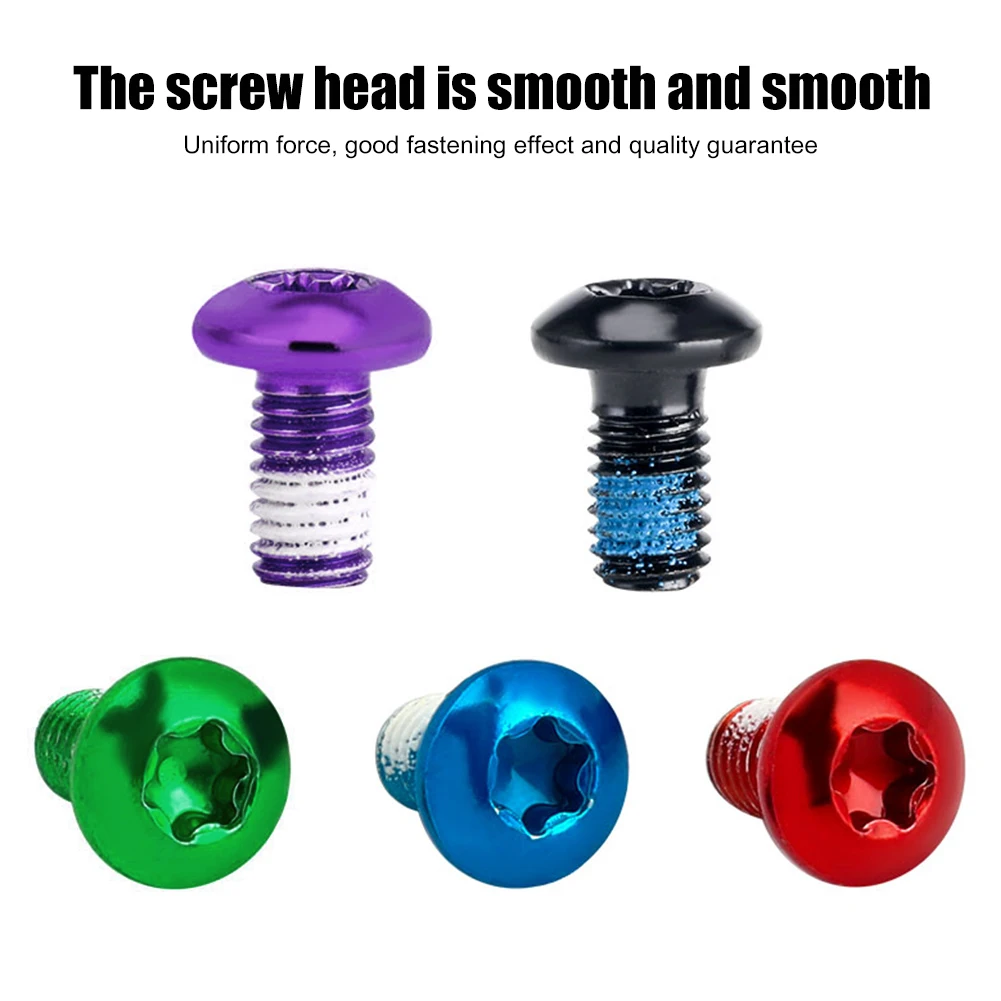 Stainless Steel M5x10mm Disk Brake Rotor Bolts for Mountain Bike