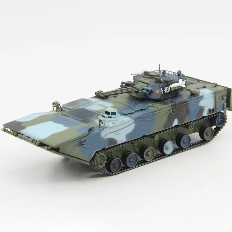 

1:72 Scale China 05 Amphibious Assault Model Alloy Metal Diecast Toys Tank Vehicle For Display Souvenir Collection Gifts Fan