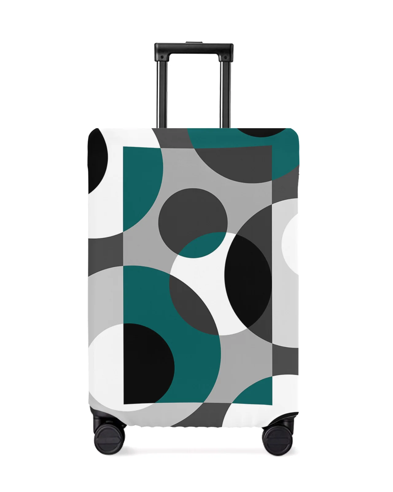 geometry-blue-green-gray-luggage-cover-stretch-suitcase-protector-baggage-dust-case-cover-for-18-32-inch-travel-suitcase-case