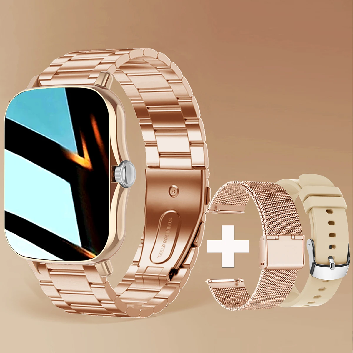 rose gold add straps