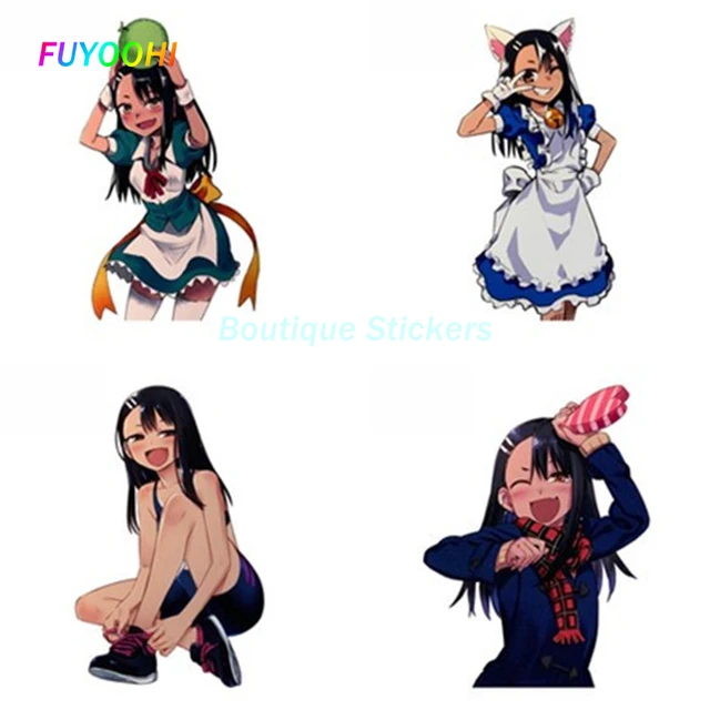 anime nagatoro Sticker by wearthings