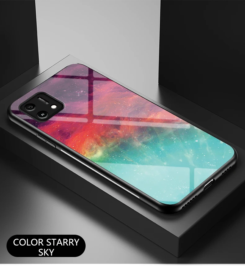 Custodia telefono in vetro temperato a specchio per oppo_voghion.com