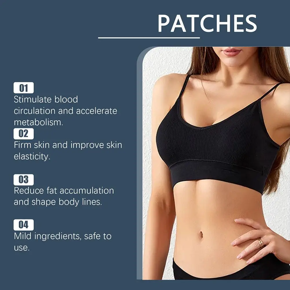Slimming Patch Fast Burning Fat Lose Weigh Plant Natural Burning Body Firming Shapingt Improve Stomach Tool Healthy Care N EWW Slimming Patch